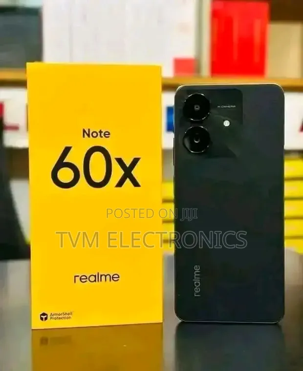 New Realme Note 60x 64GB Black - 1