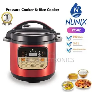 Nunix PC-02 Pressure Cooker ya Umeme