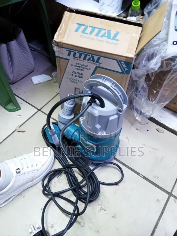 Total 1hp Submersible Sewage Pump - 1