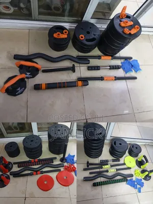 40kg Plastic-Coated Dumbbells Set