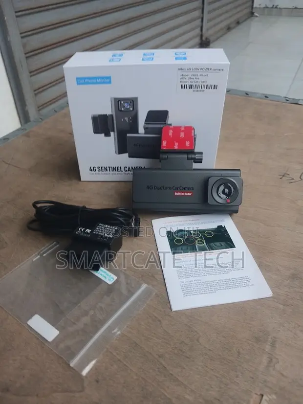 4G Dual Lens Car Camera with GPS & WiFi - 1
