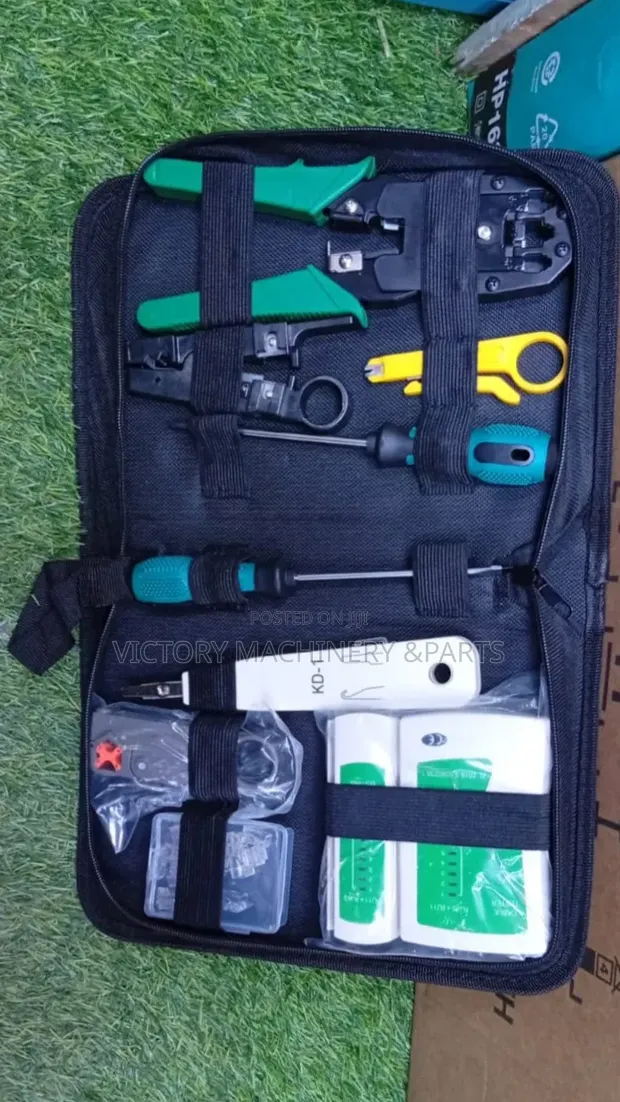 Networking Tool Kit - Cat5e/Cat6/Cat6A - 1
