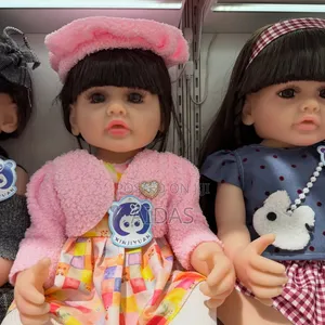 55cm Soft Silicone Reborn Baby Girl Doll Toy