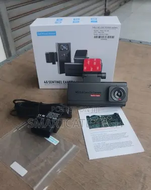HD 4G Dash Cam - Front & Rear Dual Camera with GPS
