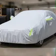 High Quality Universal Grey Car Cover with Fleece Lining - 1