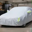 High Quality Universal Grey Car Cover with Fleece Lining - 2