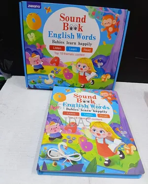 Rechargeable Sound Book - Interactive Educational Toy