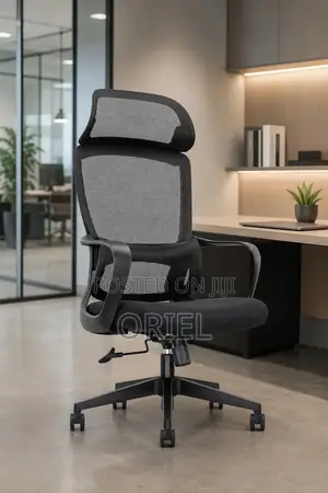 Brand New Swivel High Back Office Chair - Black