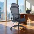 Brand New Swivel High Back Office Chair - Black - 2