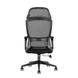 Brand New Swivel High Back Office Chair - Black - 4