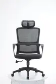 Brand New Swivel High Back Office Chair - Black - 5
