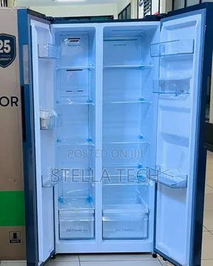 Syinix 460L Side by Side Refrigerator with Water Dispenser