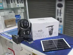 Ubox Solar-Powered Outdoor Dual Lens PTZ WiFi Camera