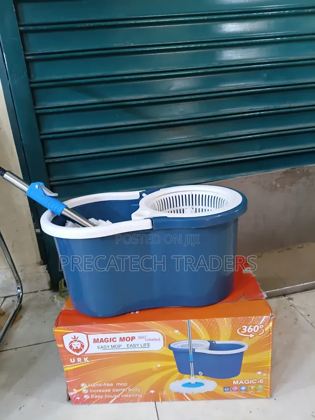 Spin Mop with Bucket - Brand New - 1