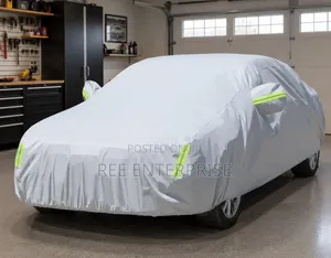 High Quality Universal Grey Car Cover with Fleece Lining