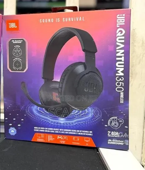 JBL Quantum 350 Wireless Gaming Headset - 1