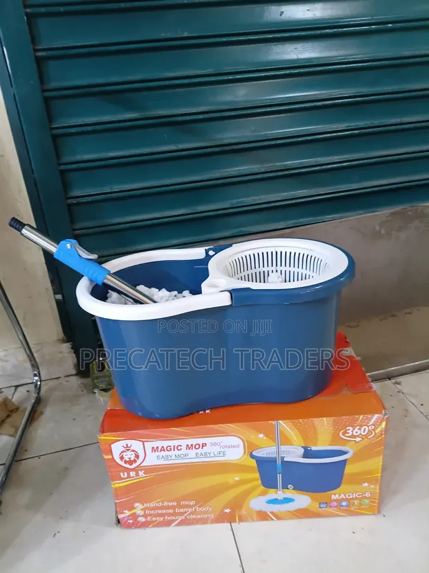 360° Spin Mop Set with Bucket - Complete Cleaning Kit - 1