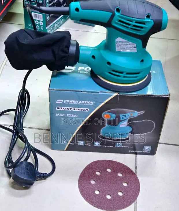Power Action Rotary Sander - Brand New - 1