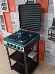 Eurochef 3 Gas + 1 Electric Standing Cooker with Shelves - 2