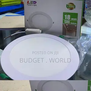 18W LED Recessed Panel Light for Gypsum & False Ceilings