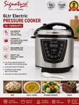 1000W 6 Litre Electric Pressure Cooker - 1