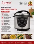 1000W 6 Litre Electric Pressure Cooker - 2