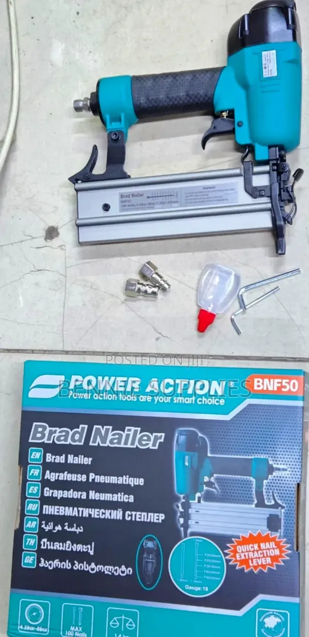 50mm Power Action Nail Gun - 1
