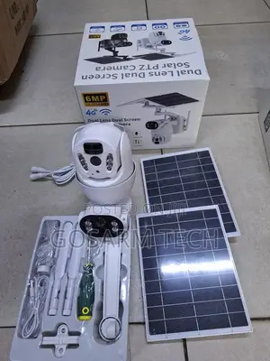 UBox 6MP Dual Lens 4G Solar Camera