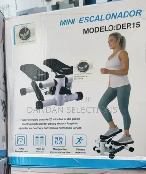 Mini Stepper Mpya na Resistance Bands