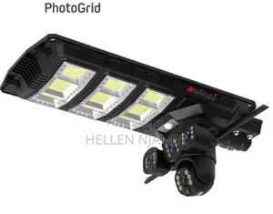 1000W Solar Street Light with 4G AI PTZ Three Cameras