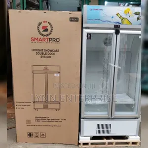 Smartpro Upright Showcase Side by Side Fridge SVS600 450L