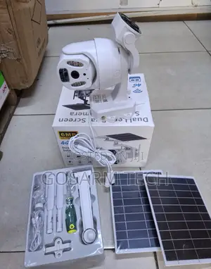 6MP UBox Dual Lens Solar PTZ 4G CCTV Camera