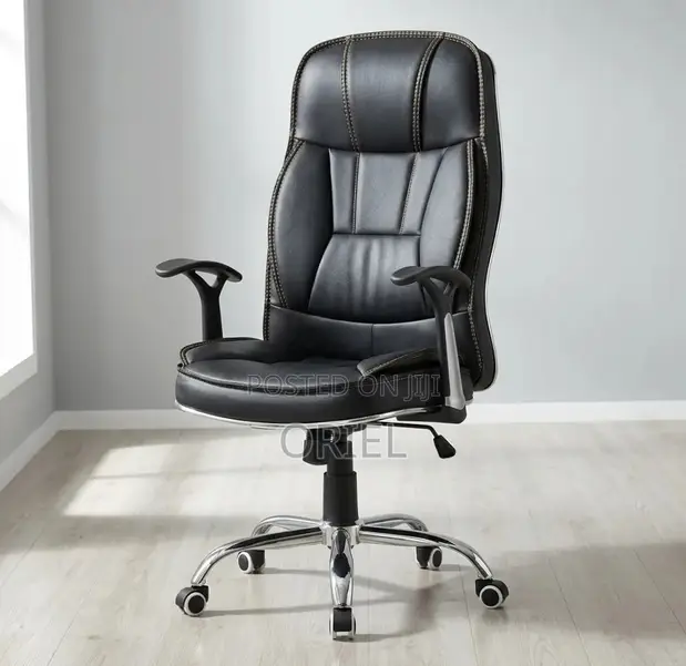 Generic Orthopedic Office Leather Chair - Brand New - 1