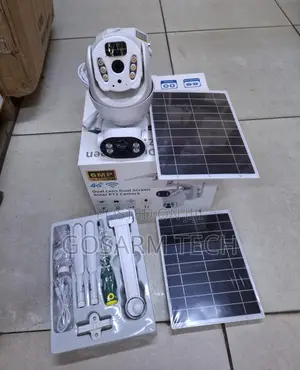 UBox 6MP Dual Lens 4G Solar PTZ CCTV Camera