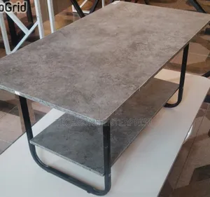 Imported Executive Marble Top Coffee Table, Grey