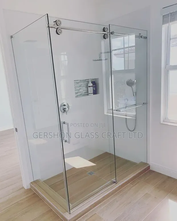 Premier Frameless Walk-In Shower Cubicle - 1
