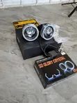 3" Bi-LED Projector Headlights with 5D Crystal Ring - 2