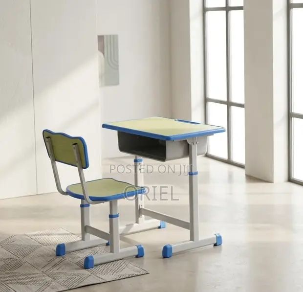 Ergonomic Kids Study Desk & Chair Set - 1