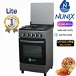 Nunix 3+1 Standing Cooker 50x55 with Oven - 2