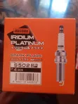 Masuma Iridium Platinum Spark Plugs S502IP - 1