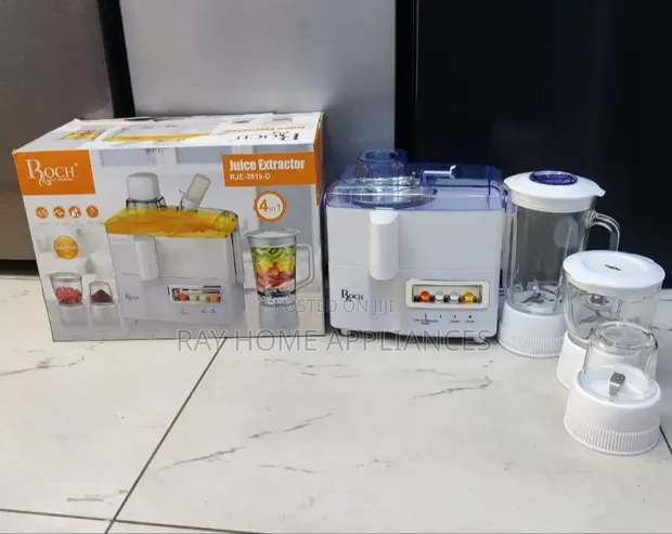 4-in-1 Roch Juicer, Blender, Grinder, Food Processor - 1
