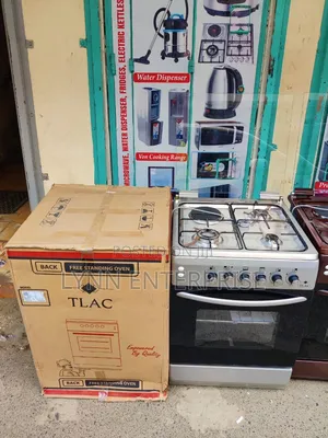 TLAC Standing Cooker 60x60cm, 3 Gas + 1 Electric Burner