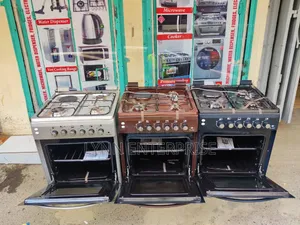 TLAC Standing Cooker 60x60cm, 3 Gas + 1 Electric, Flame Failure Safety