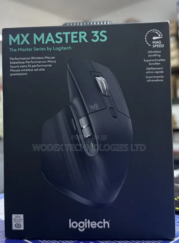 Logitech MX Master 3S Performance Wireless Mouse - 1