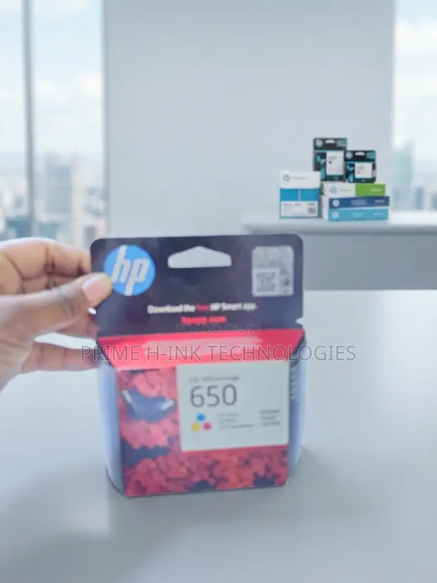 HP 650 Tri-Color Ink Cartridge - 1