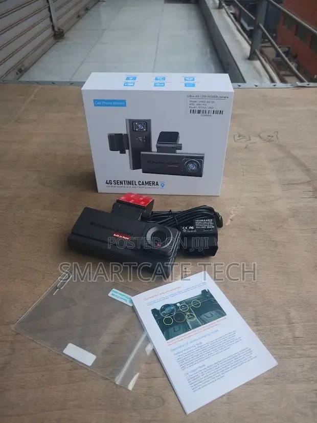 4G Smart Dash Camera - Front & Rear Recording - 1