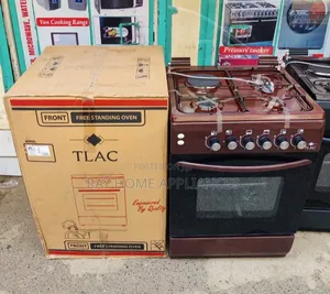 Brown Turkey Gas Cooker 60x60cm 3 Gas + 1 Electric Burner with Oven