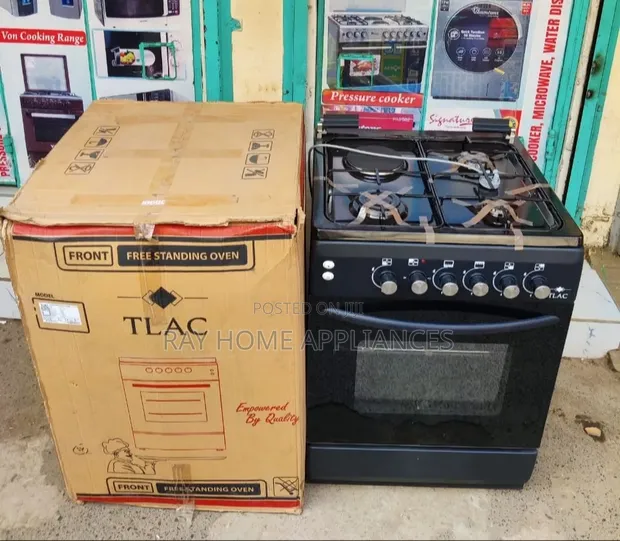 Tlac 60x60cm 3 Gas + 1 Electric Standing Cooker with Gas Oven - 1