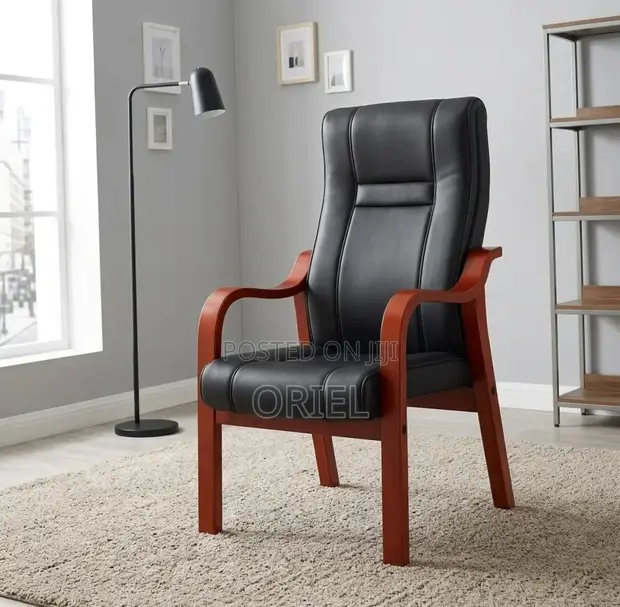 Director's Visitor Chair - Black - 1