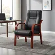 Director's Visitor Chair - Black - 5
